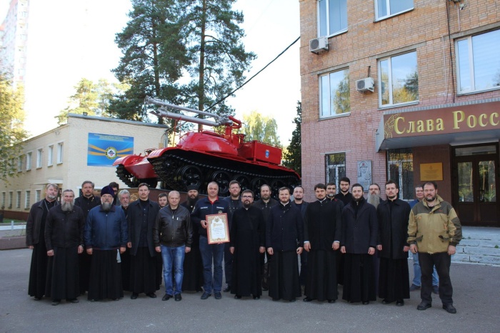 Учения для духовенства во ВНИИПО МЧС России