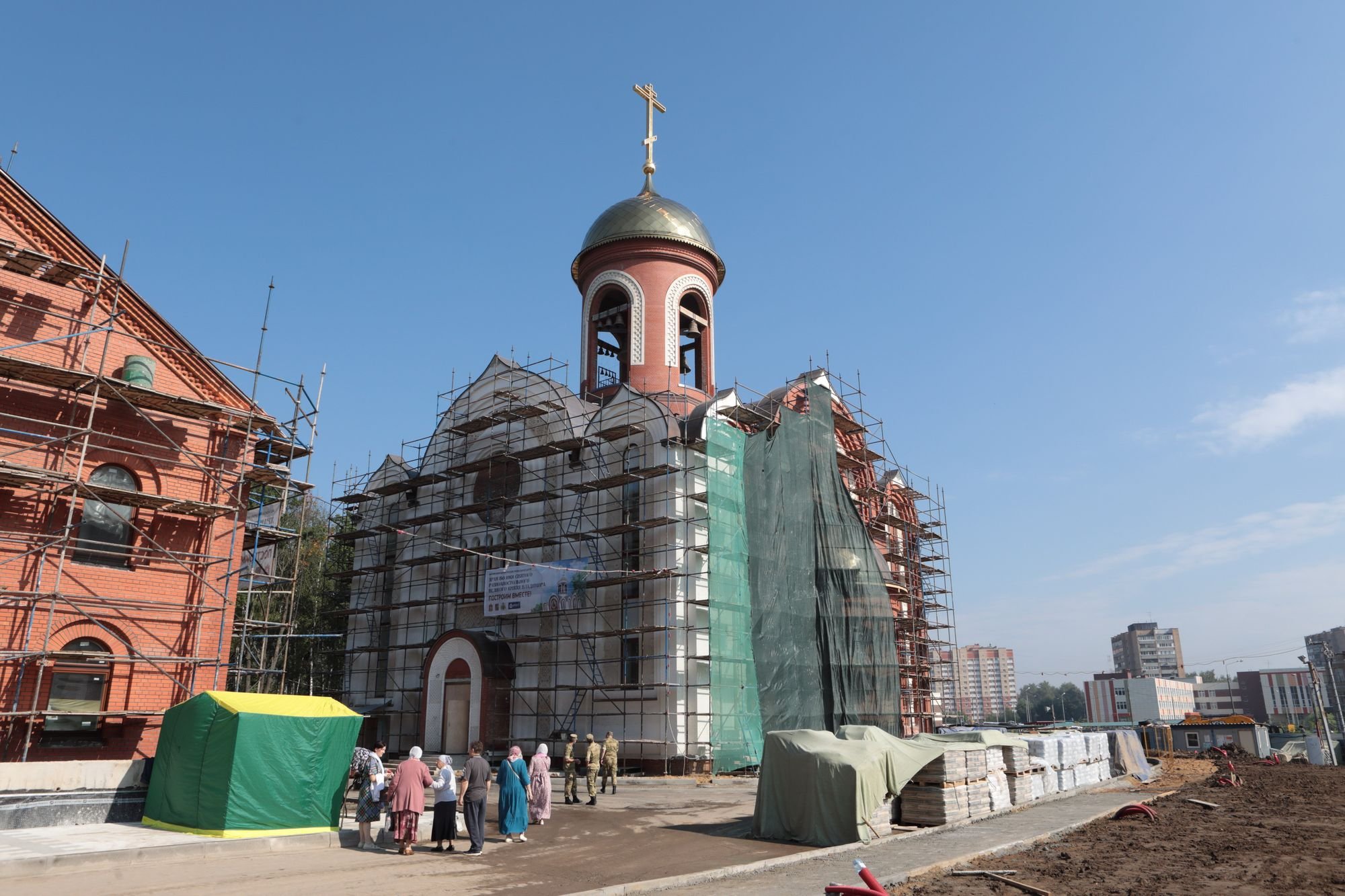 Престольный праздник Князь-Владимирского храма Балашихи