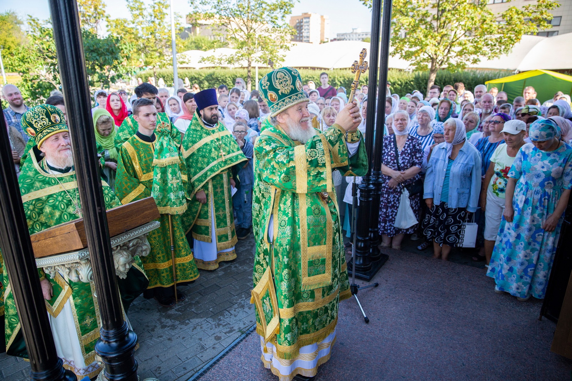Престольный праздник в Серафимовском храме г. Щёлково 