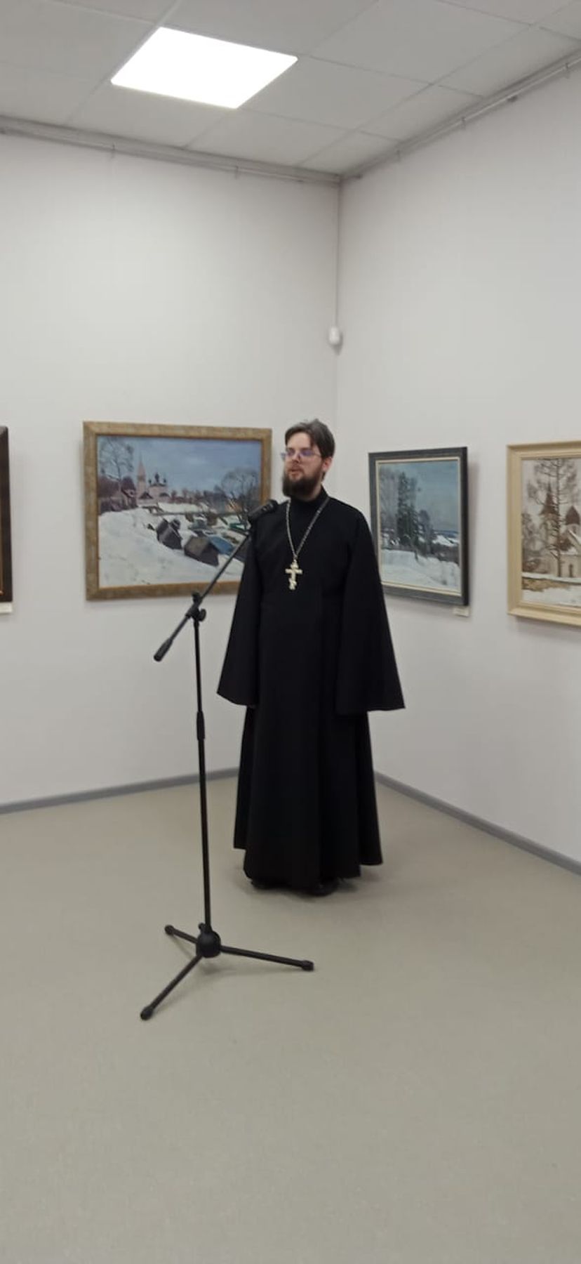 Открытие выставки в художественной галерее Павловского Посада