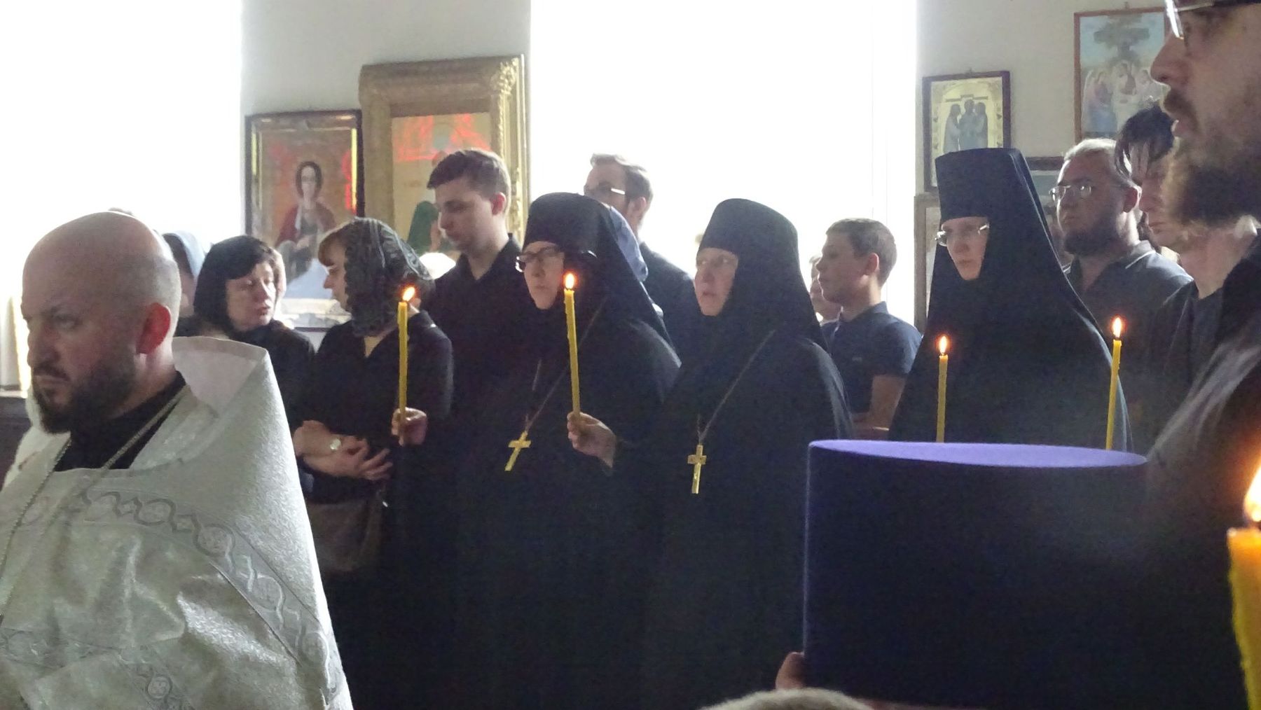 Отпевание протоиерея Николая Лопуховича