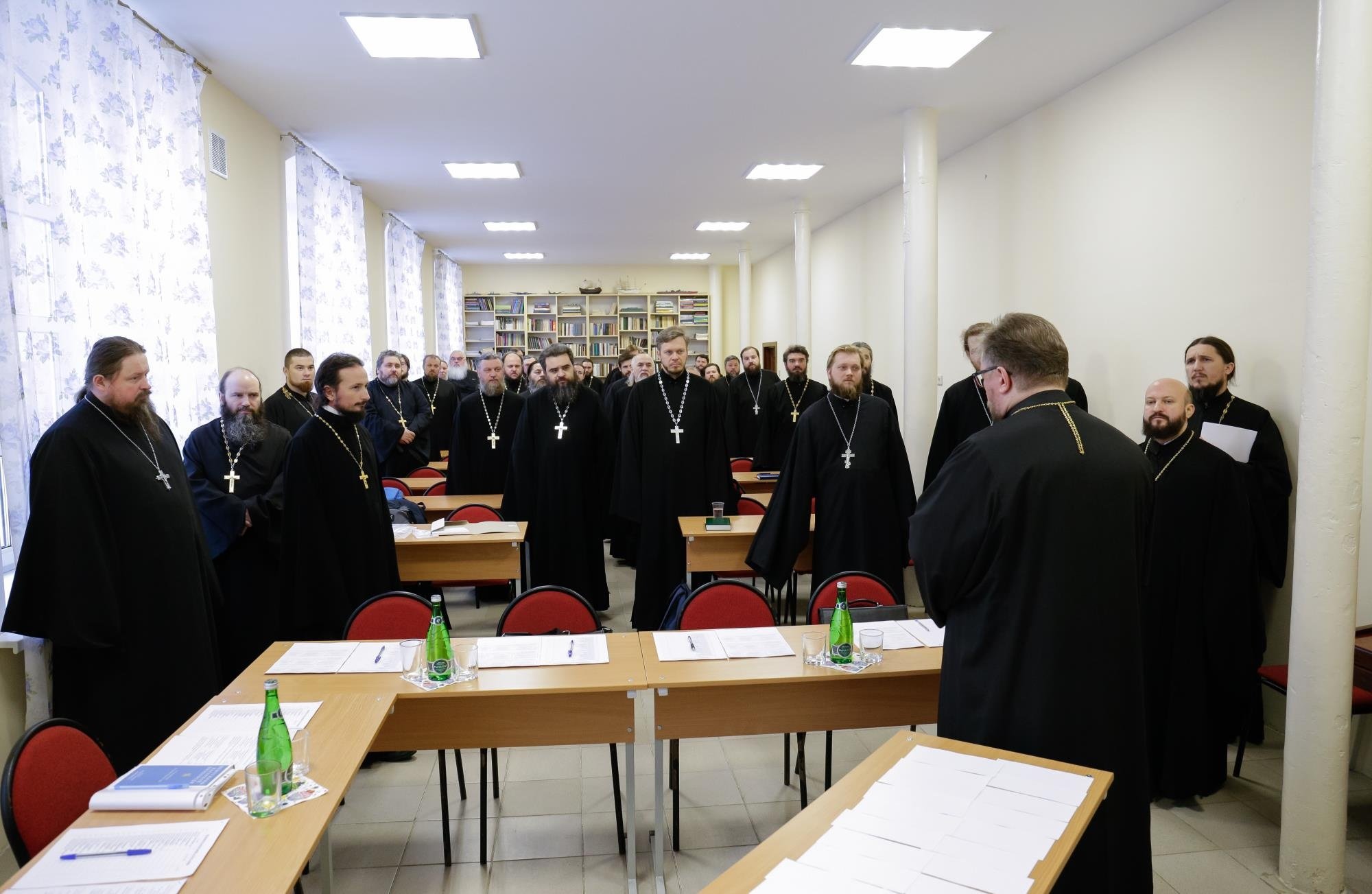 Итоговая аттестация на Курсах повышения квалификации священнослужителей в Орехово-Зуеве