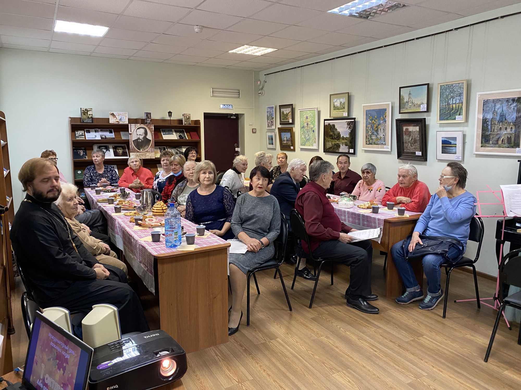 День пожилого человека в Православном духовно-просветительском центре «Благовест» г. Щелково