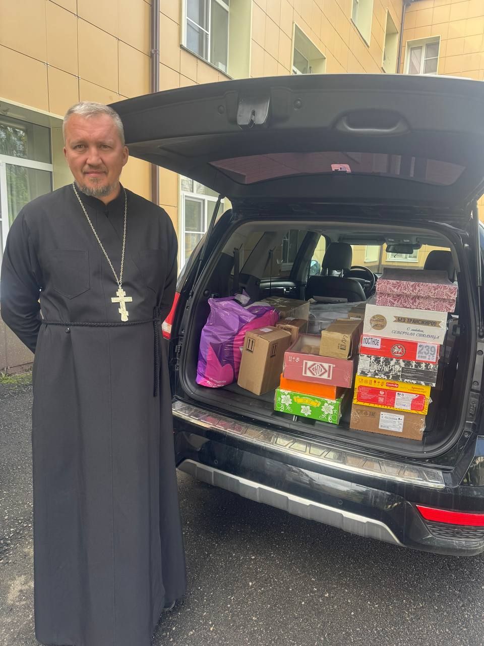 Посещение Военно-клинического госпиталя имени А. А. Вишневского в Красногорске