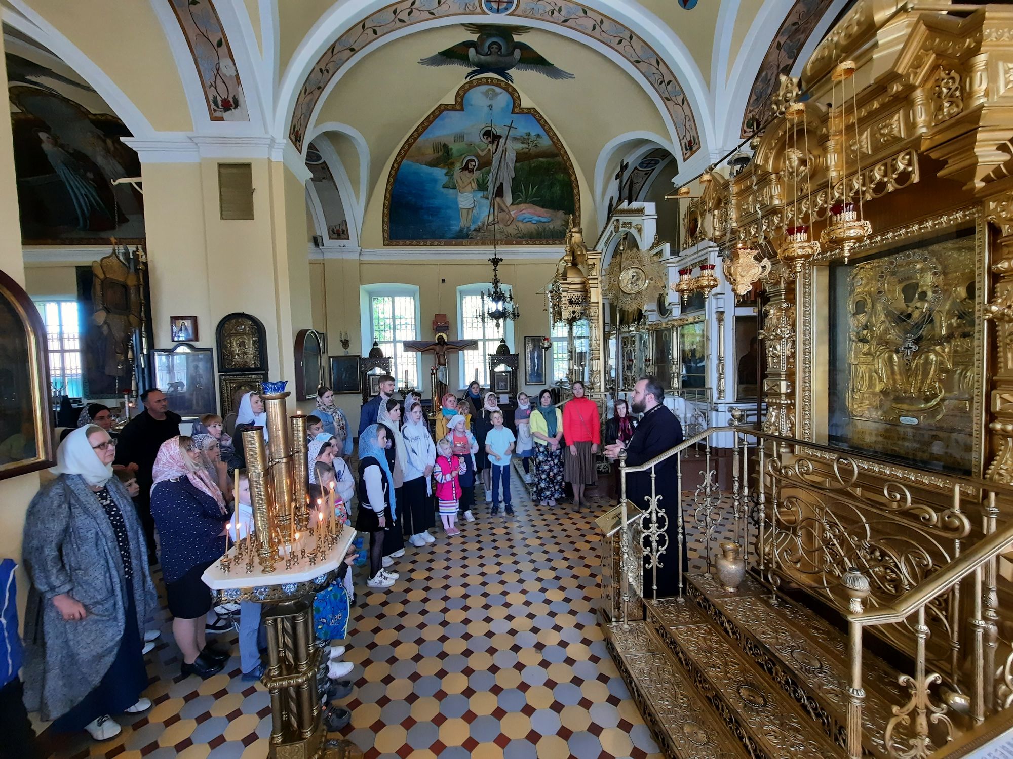 Паломничество реутовцев в Стромынь