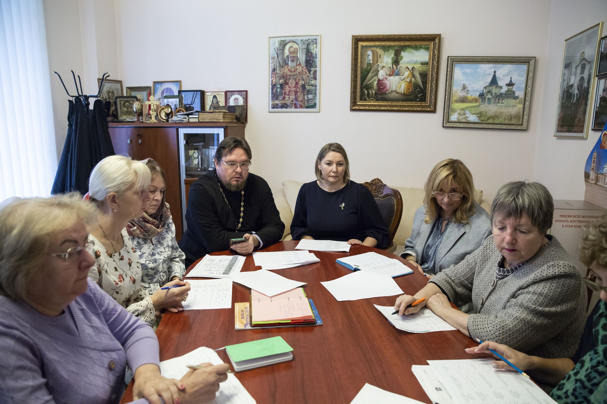 Координационный совет по подготовке Рождественских образовательных чтений в Щёлковском благочинии