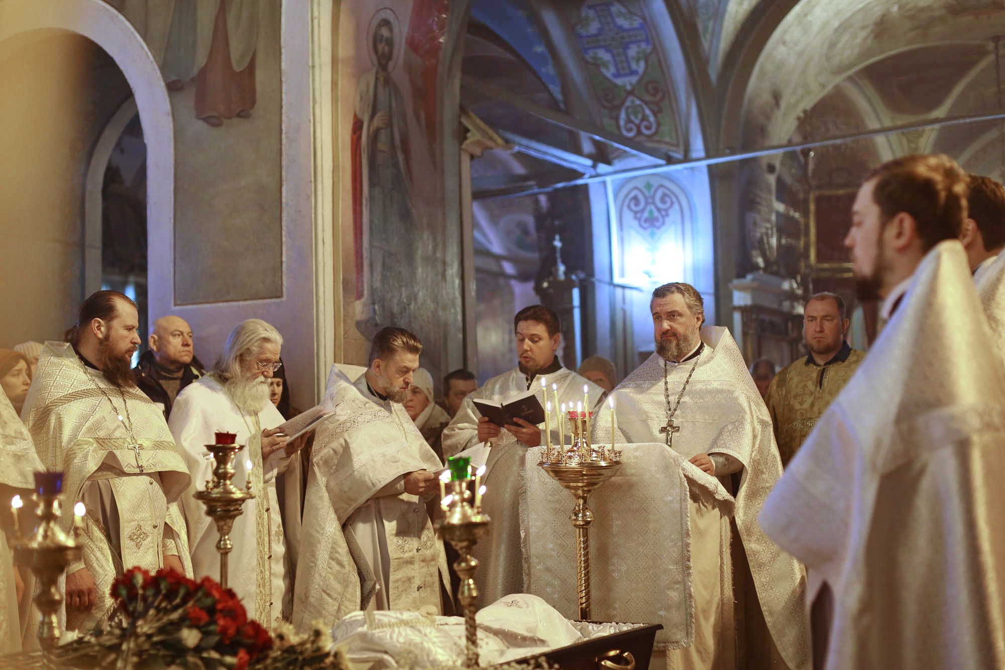 Отпевание протоиерея Евгения Жемчугина