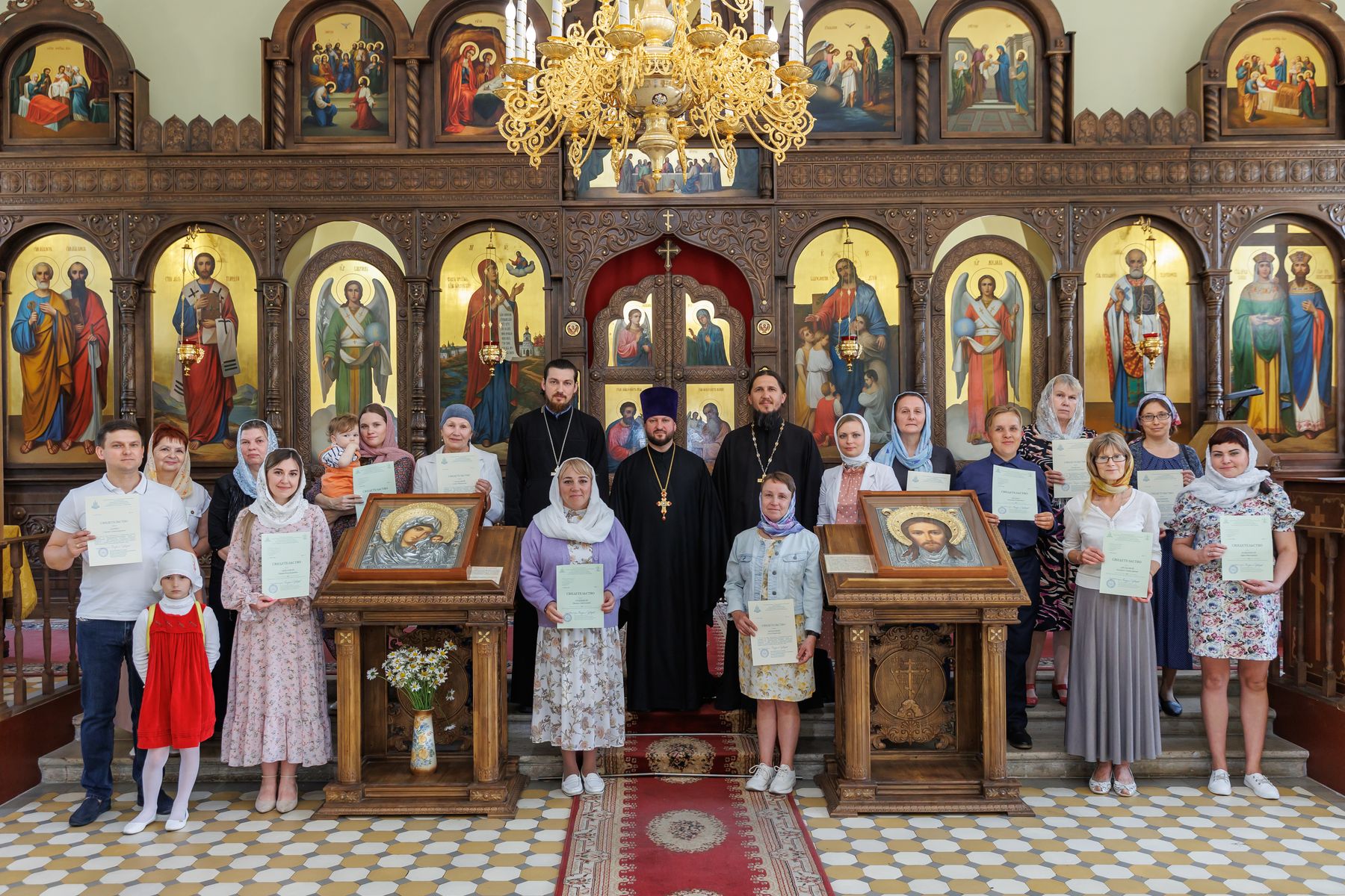 Выпускной акт слушателей МКК и ББК в Орехово-Зуеве