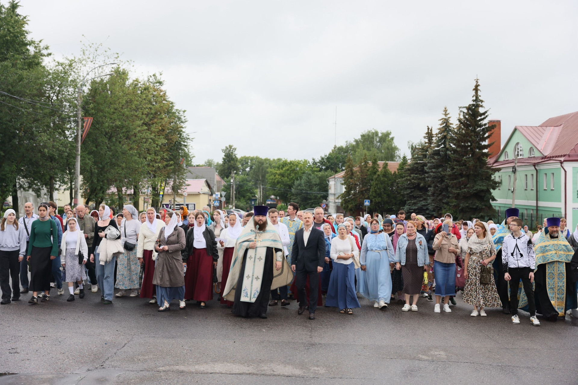 Престольный праздник в Казанском храме города Павловский Посад