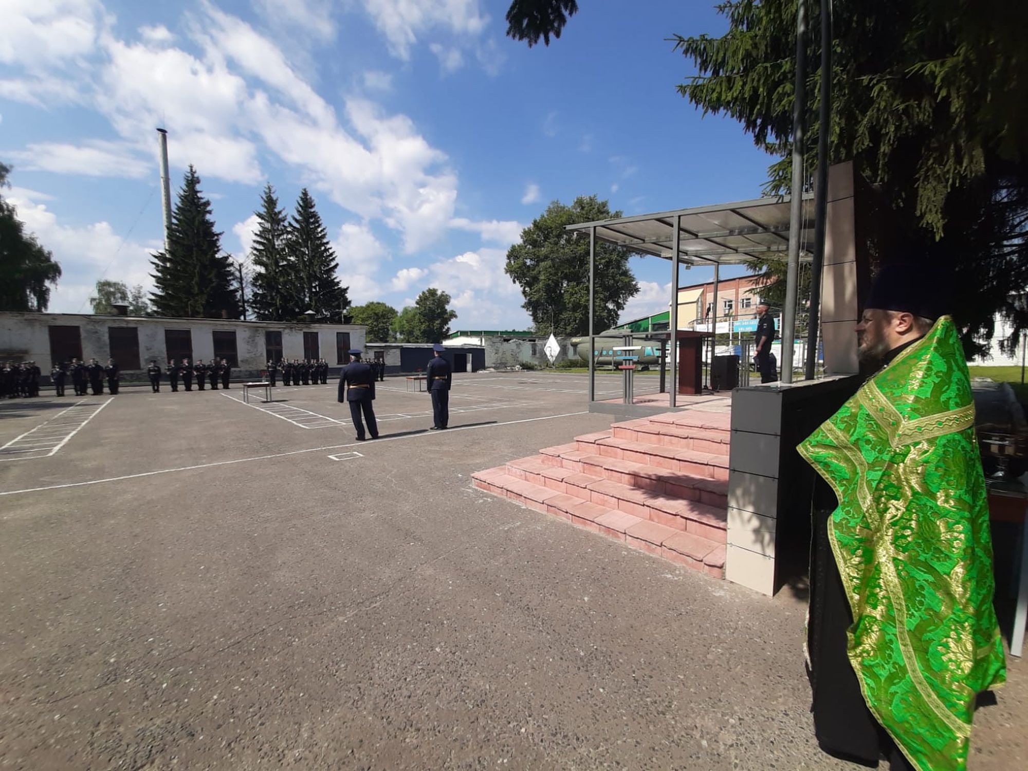 Присяга военнослужащих в Орехово-Зуеве