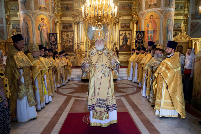 День тезоименитства митрополита Крутицкого и Коломенского Павла