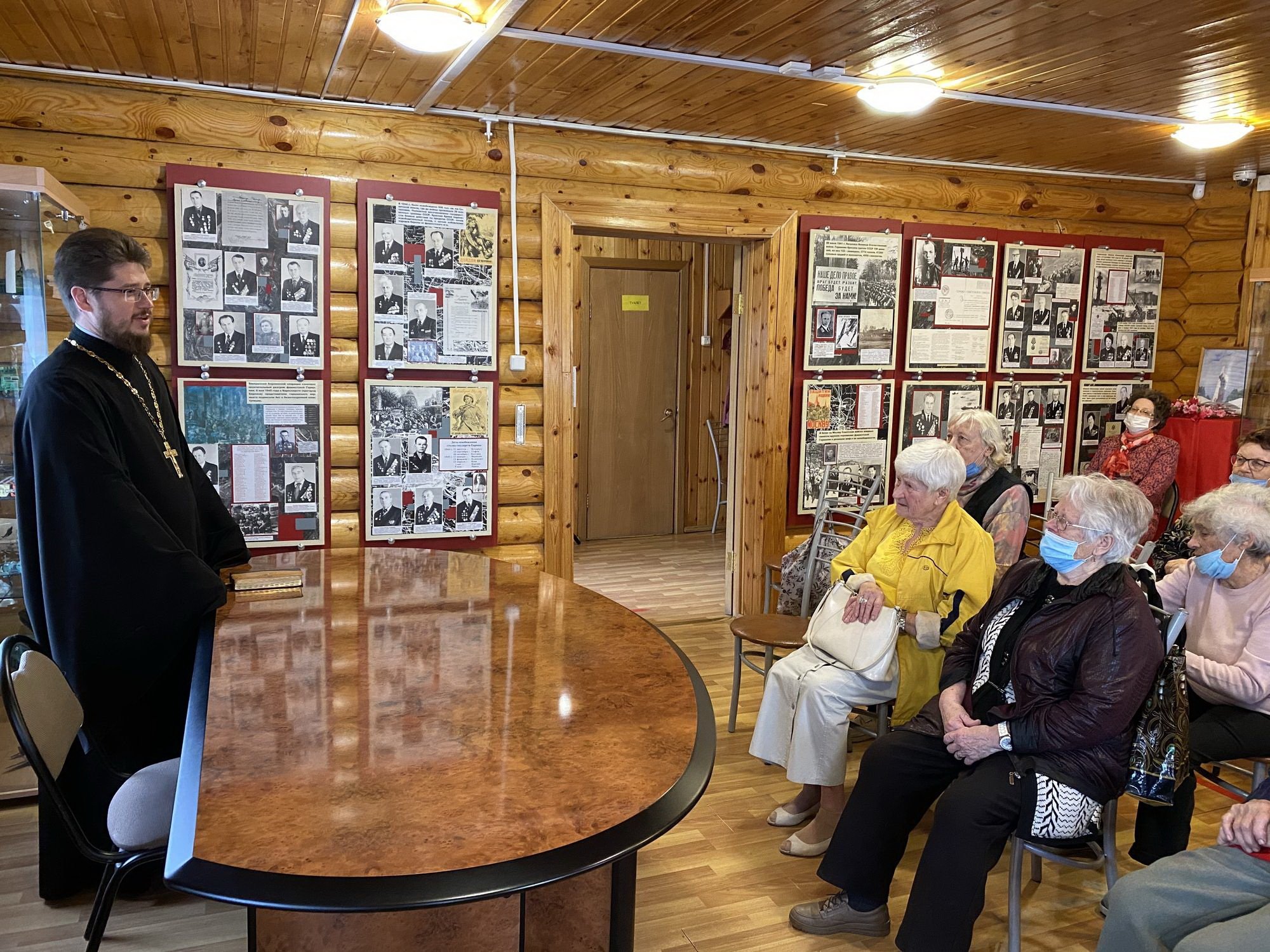 Встреча с членами клуба «Дети войны» и жителями города Фрязино