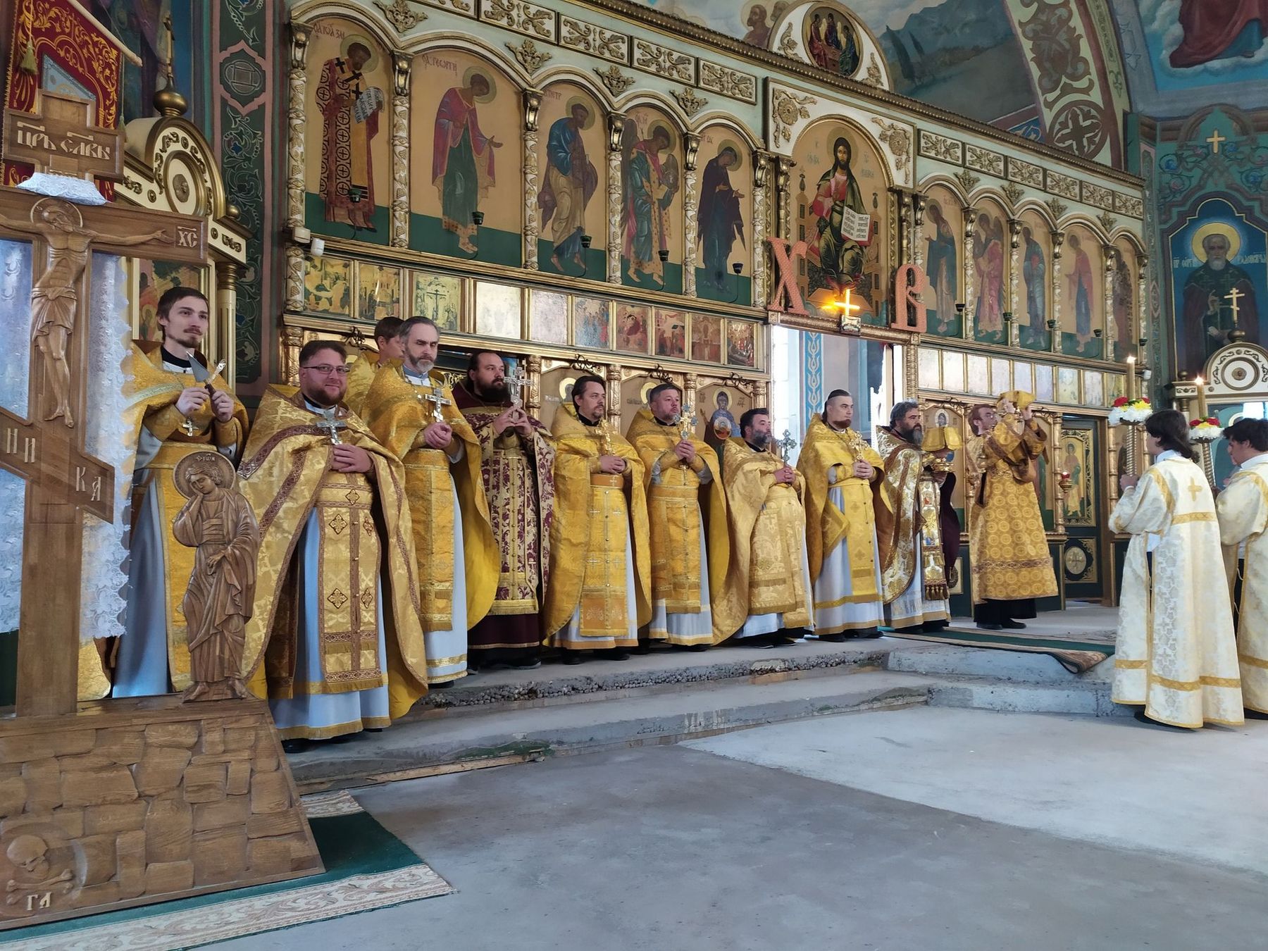 Престольный праздник в Иоанно-Богословском храме г. Ликино-Дулёво