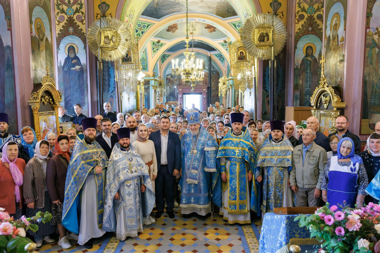 Престольный праздник в Богородицерождественском храме деревни Нестерово