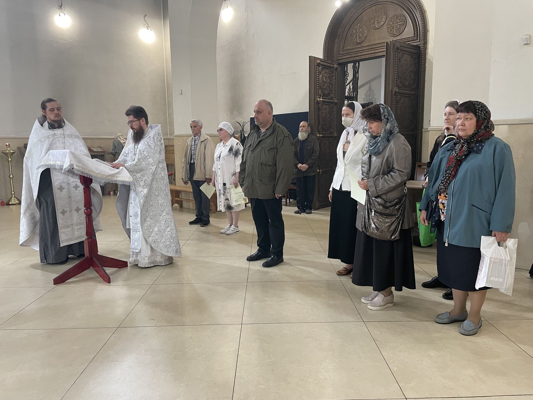 Выпуск Библейско-богословских курсов в Державном храме города Фрязино