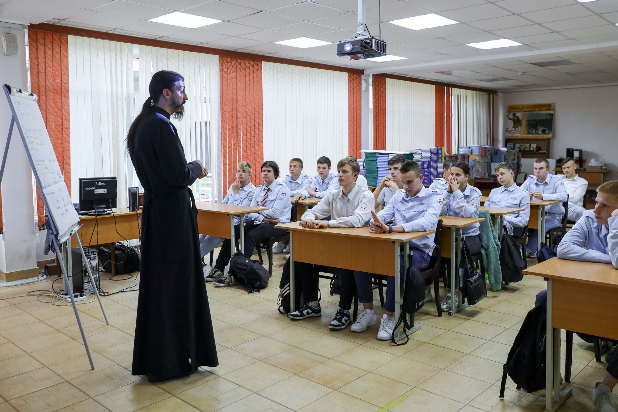 Встреча со студентами Орехово-Зуевского железнодорожного техникума