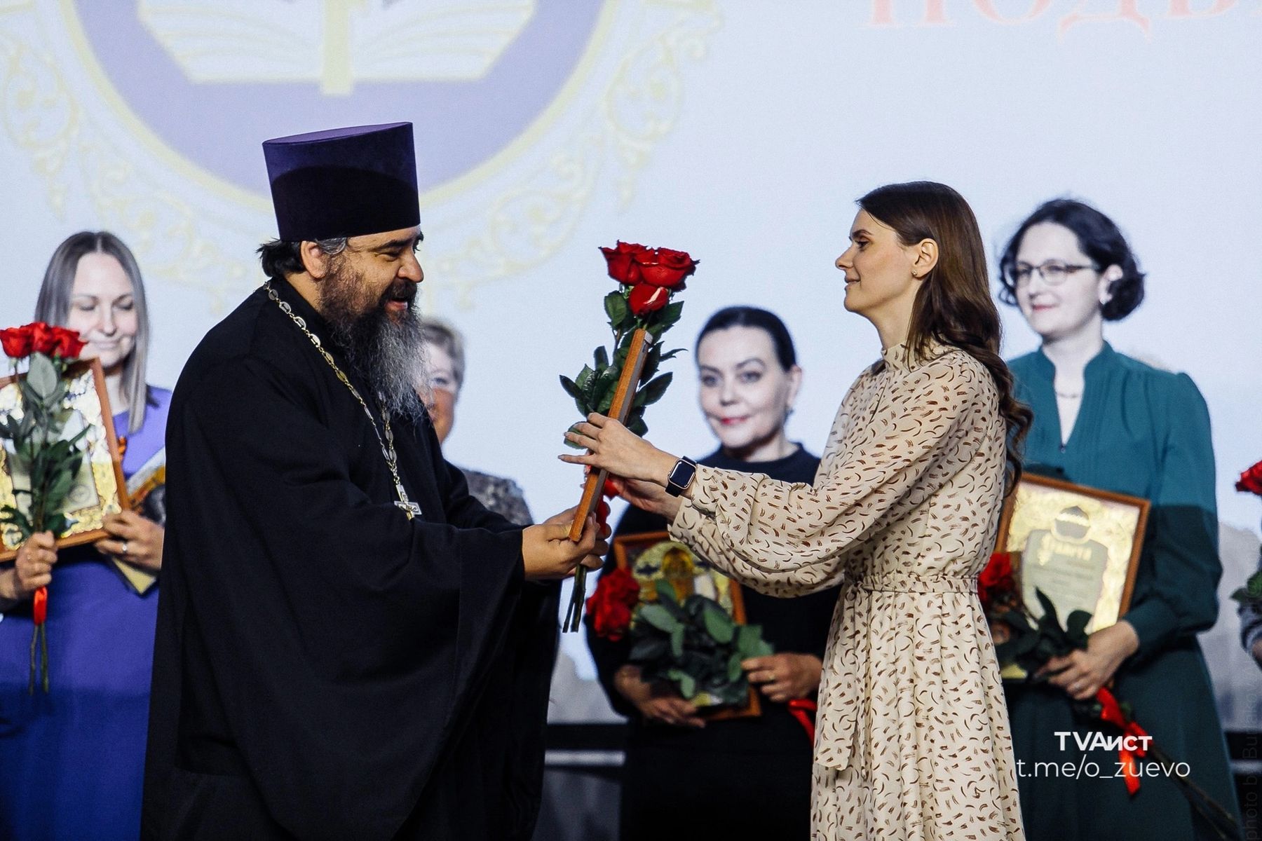 Награждение учителей в Ликино-Дулёве