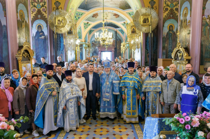 Престольный праздник в Богородицерождественском храме деревни Нестерово
