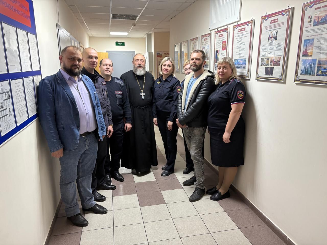 Посещение Электрогорского отдела полиции