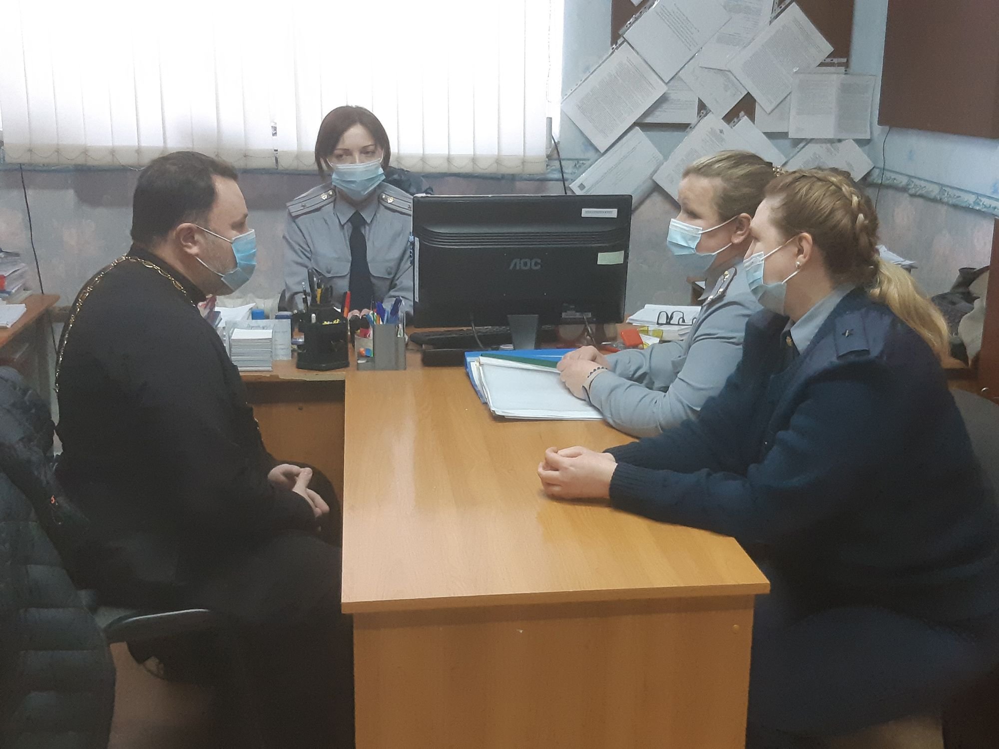 Встреча в Щелковском филиале управления Федеральной службы исполнения наказаний