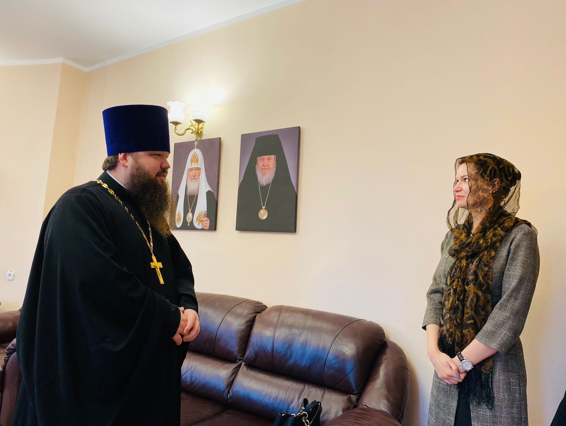 Рабочая встреча в Казанском храме города Павловский Посад