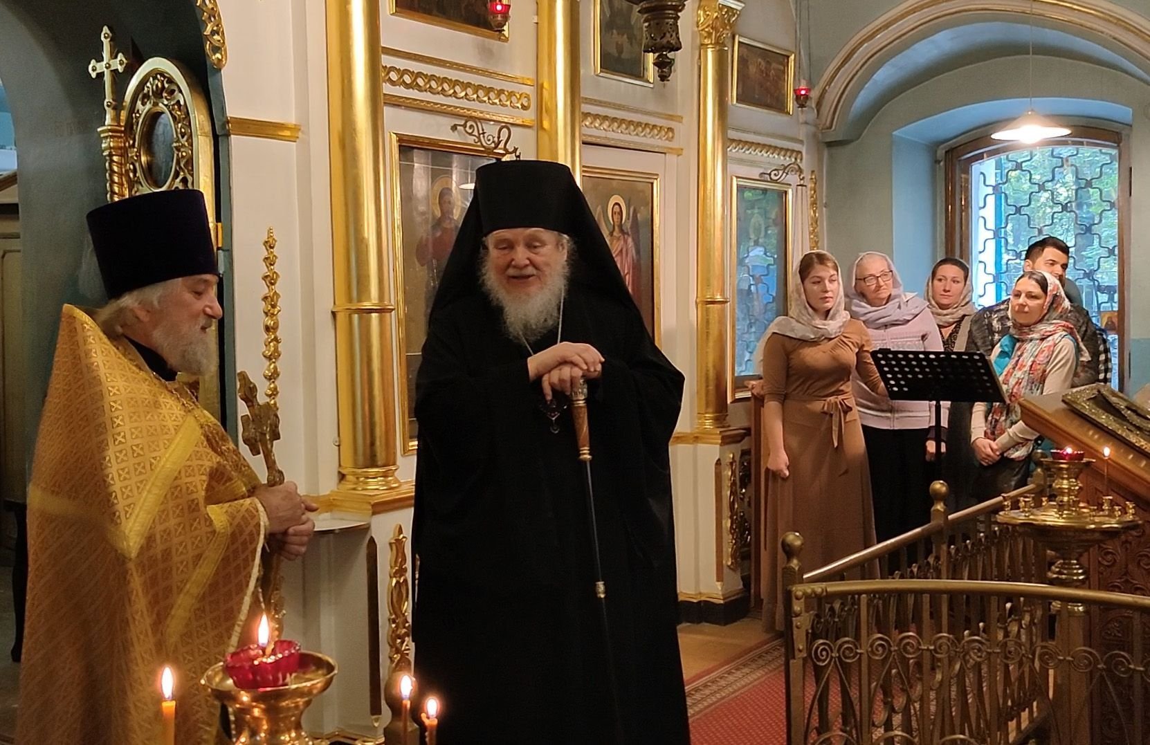 Архипастырский визит в Николо-Архангельский храм г. Балашихи