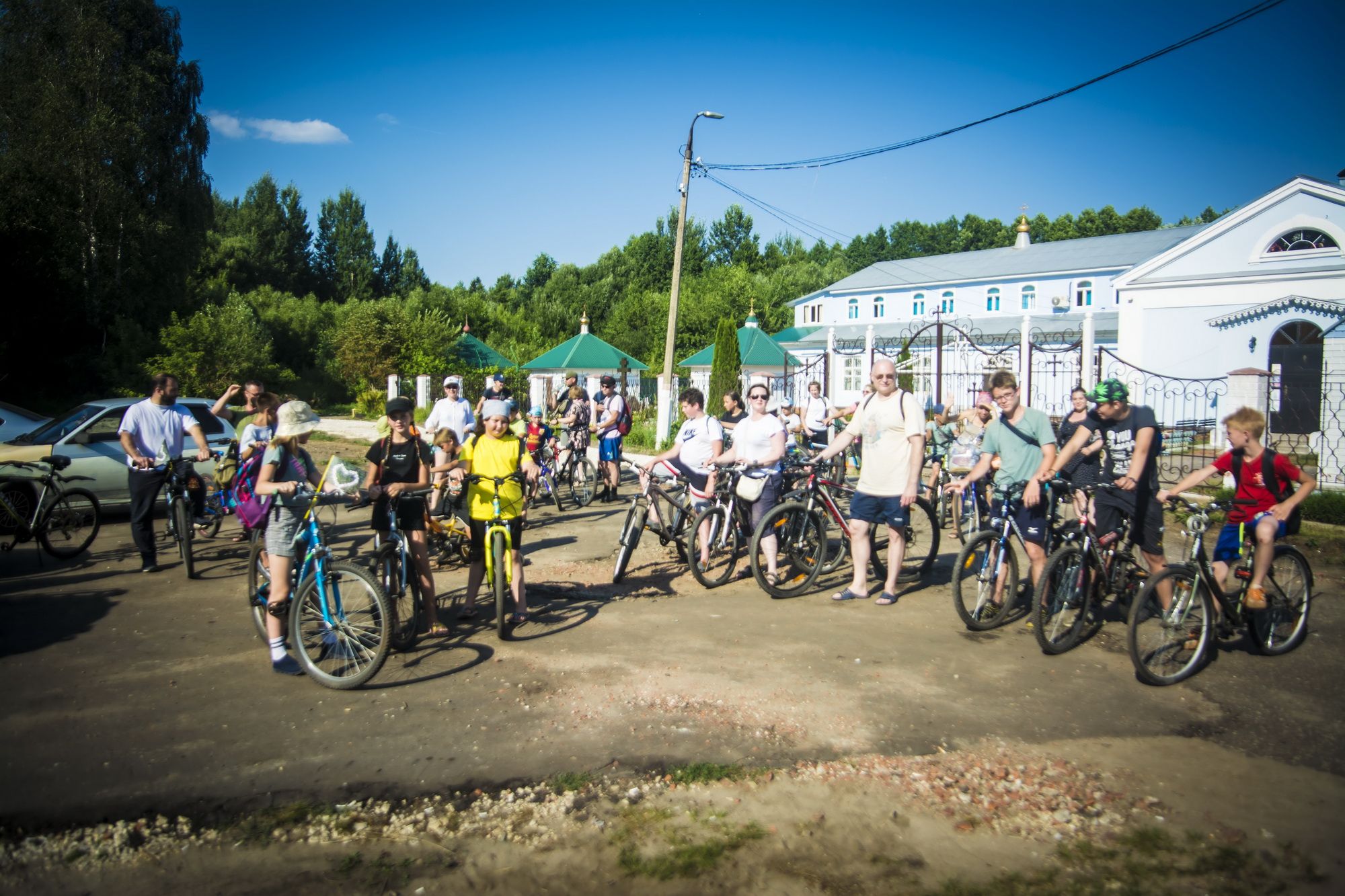 Велопробег в Шатурском благочинии