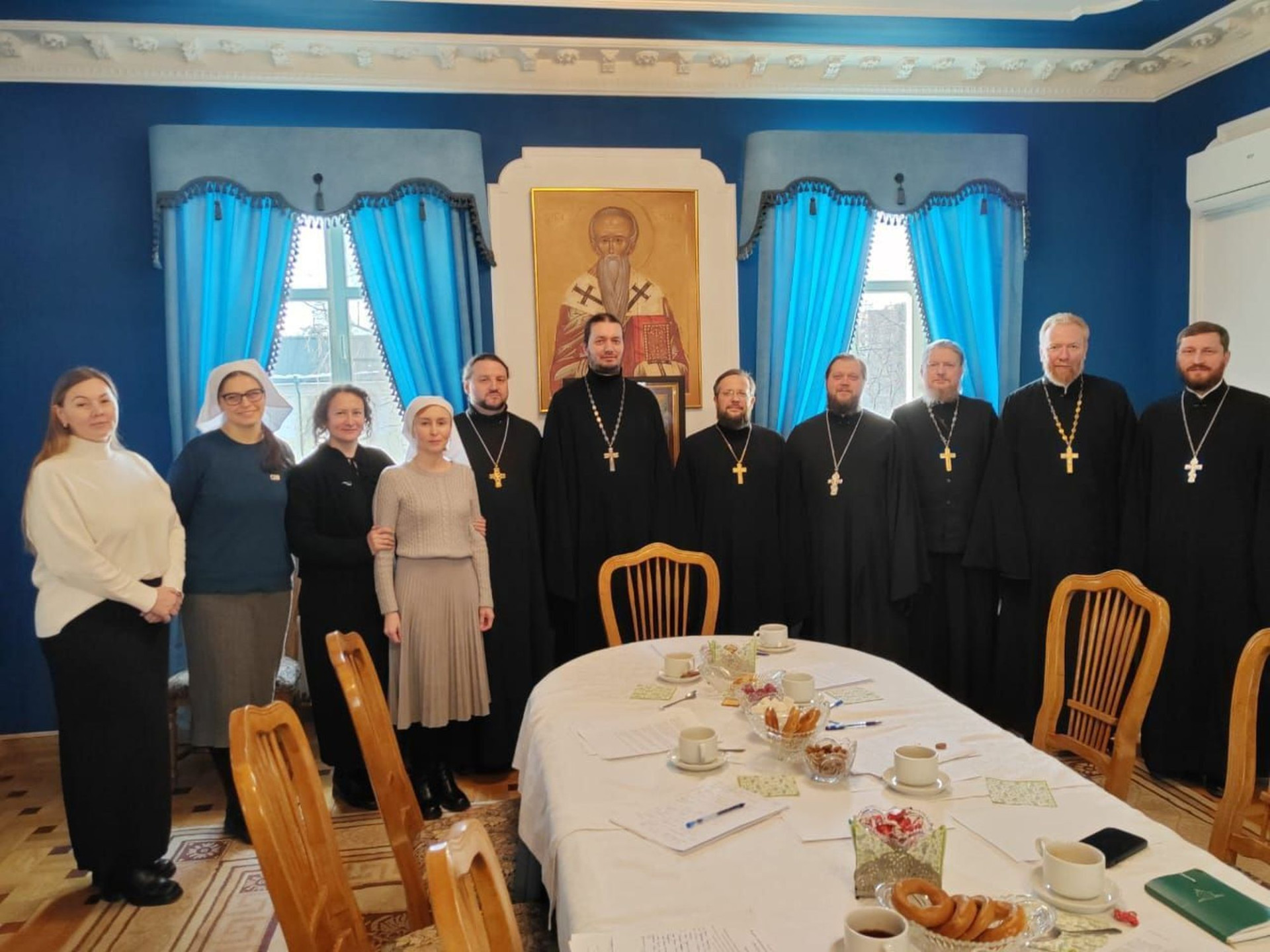 Встреча ответственных в епархиях Московской митрополии за больничное служение
