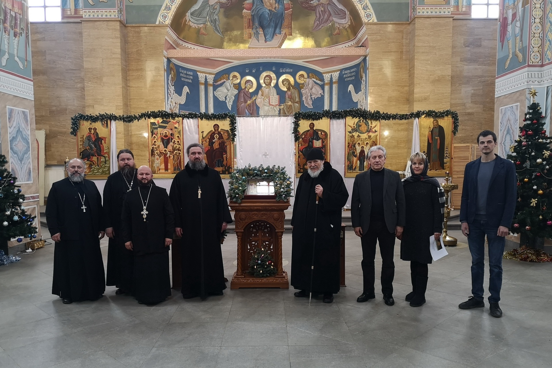 Рабочее совещание по подготовке к великому освящению Вознесенского собора г. Электросталь 