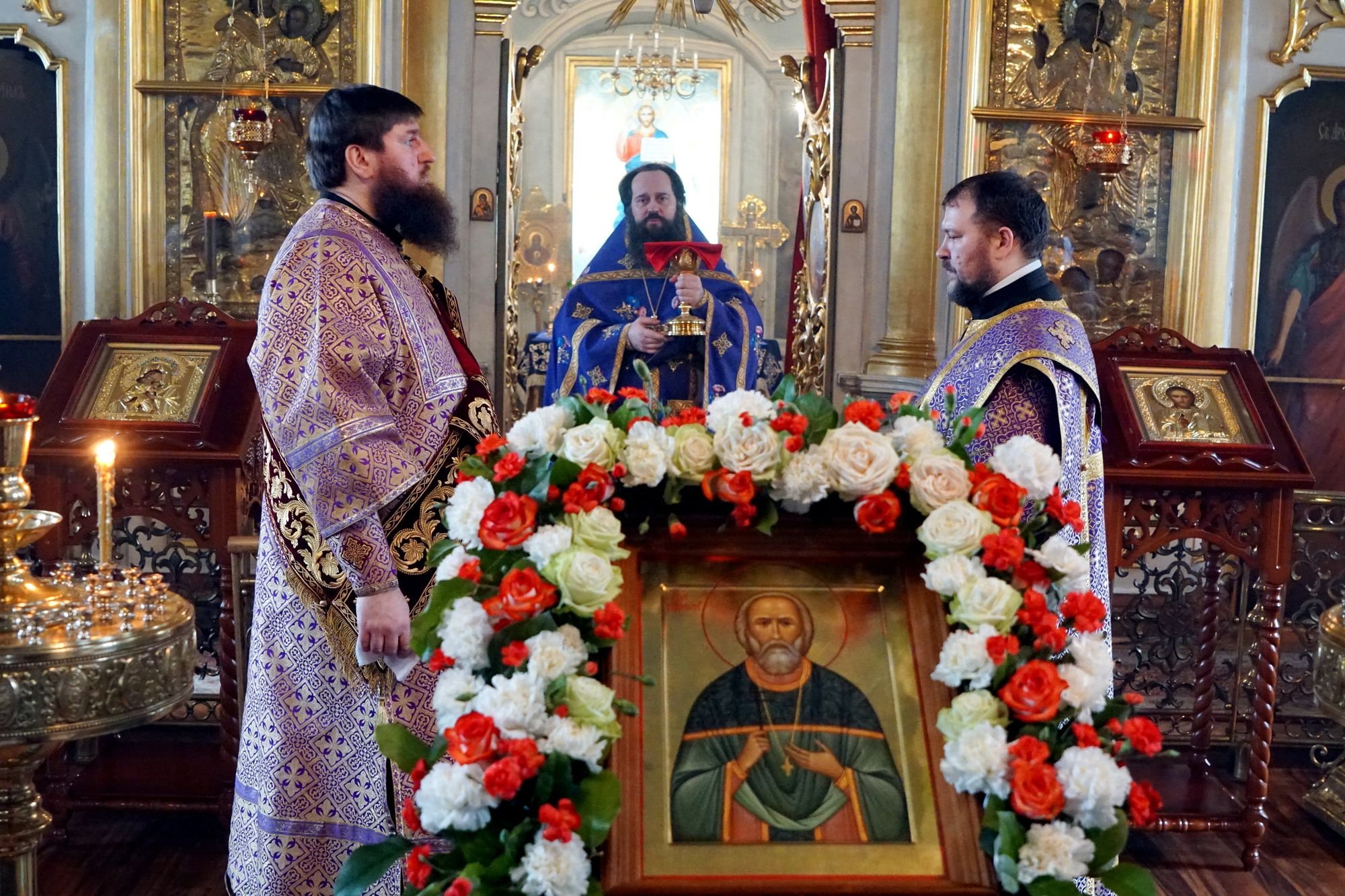 День памяти священномученика Алексия Смирнова в Николо-Архангельском храме Балашихи