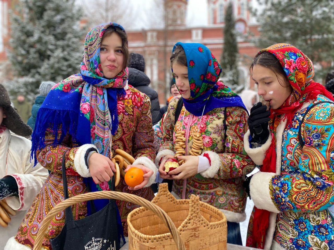 Съёмка Рождественского видеоролика в Орехово-Зуеве
