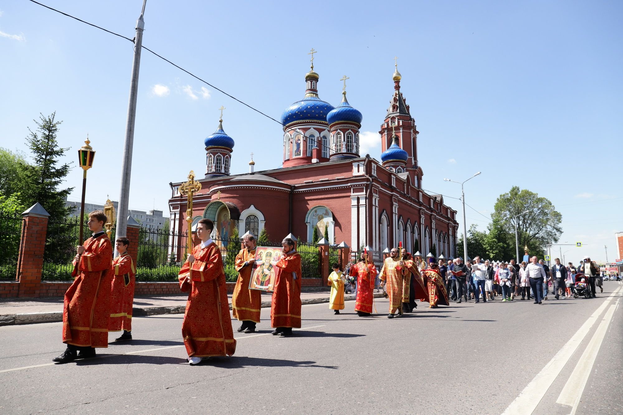 Крестный ход в Орехово-Зуево
