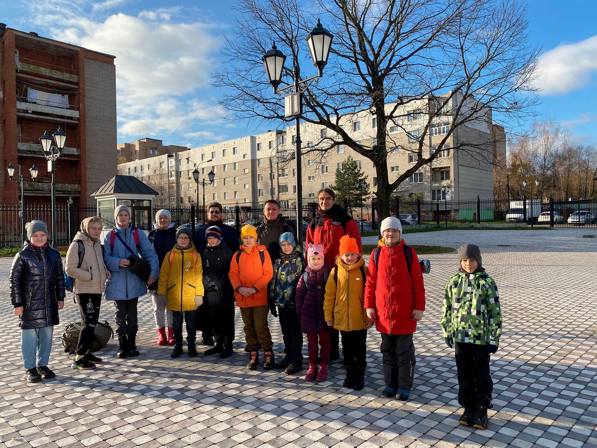 Пеший поход учащихся воскресной школы при Державном храме г. Фрязино