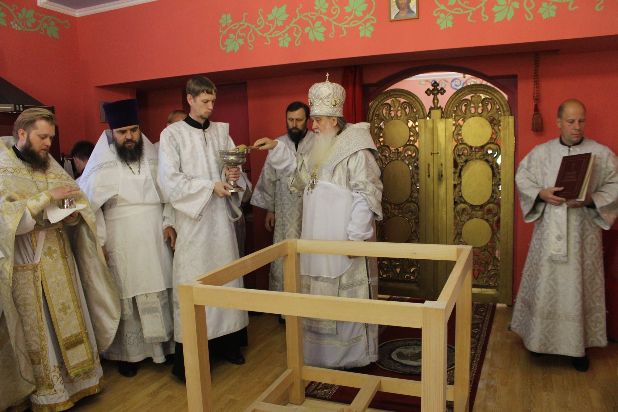 Великое освящение Параскевинского храма села Горбачиха