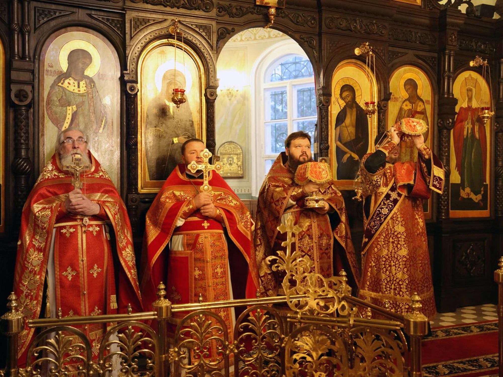 Престольный праздник в Екатерининском храме села Рахманово