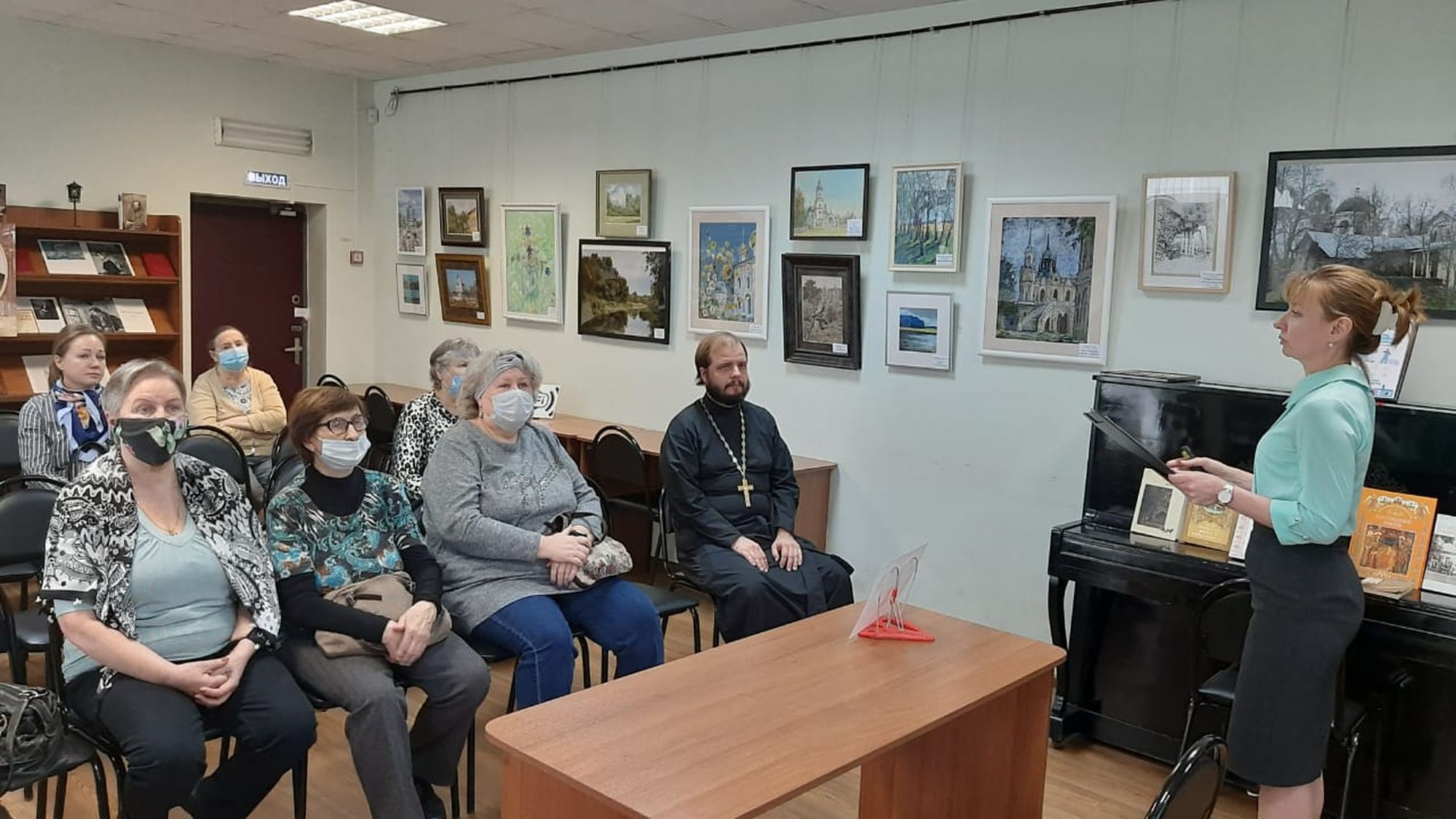 Встреча с членами православного клуба «Преображение» в Щёлково