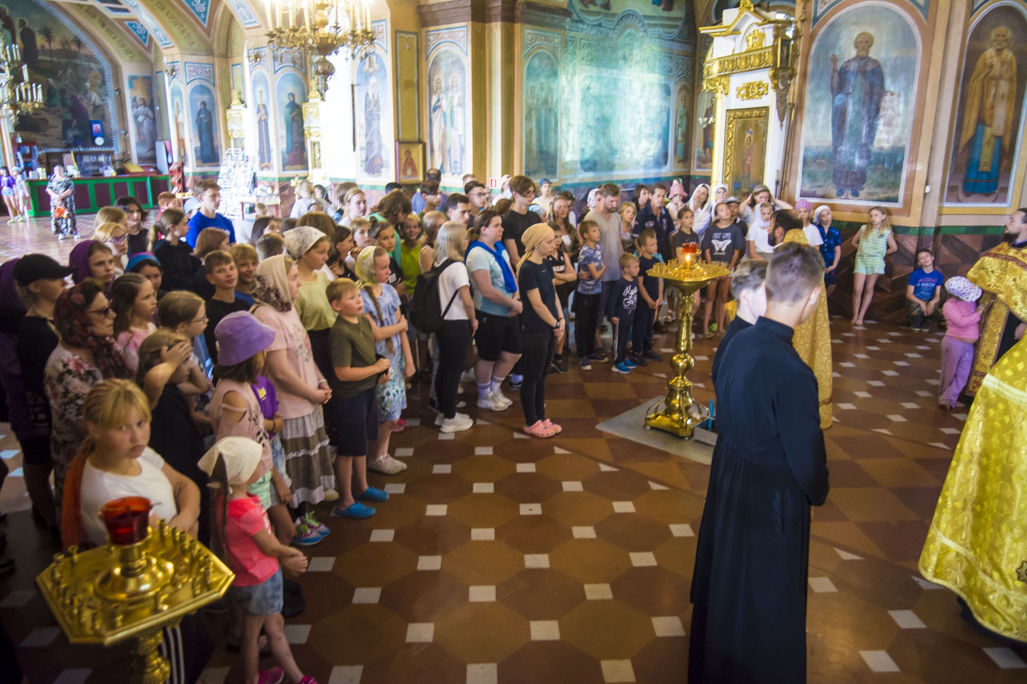 Семейный палаточный лагерь «Православные варяги» в Туголесе