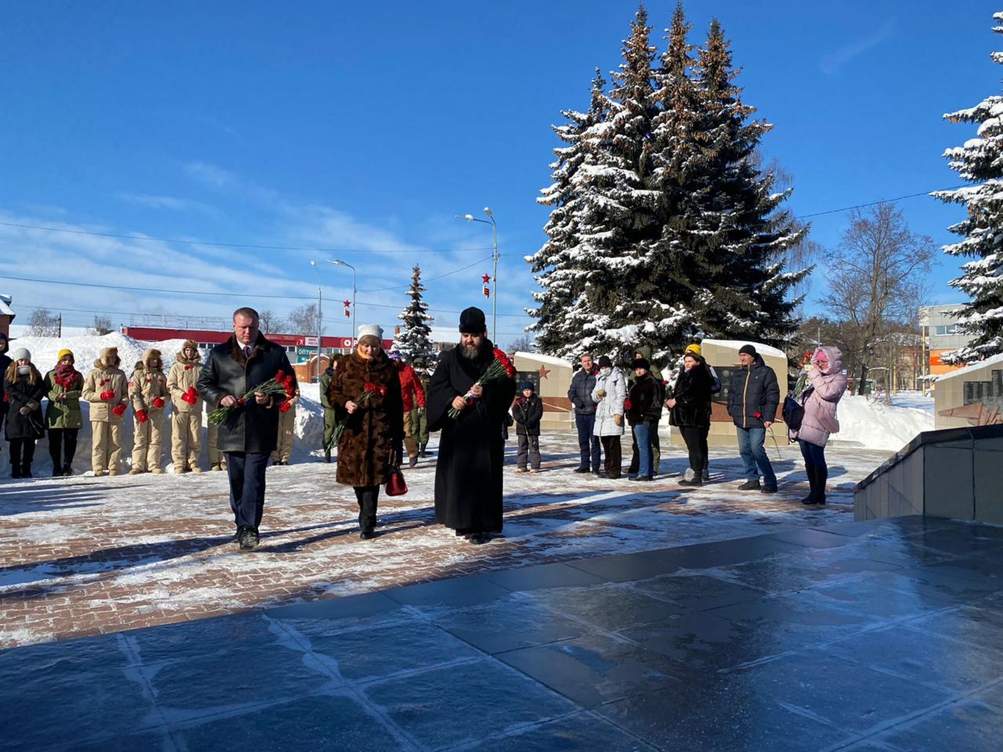 День защитника Отечества в Ликино-Дулевском благочинии