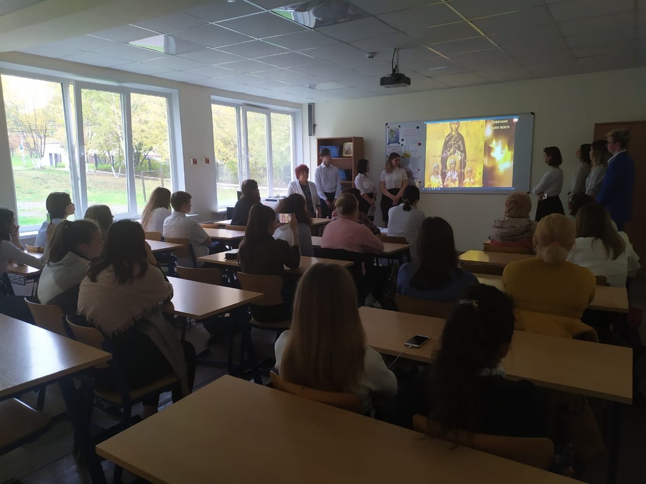 Праздник, посвященный мученицам Вере, Надежде, Любови и Софии, в Щелковском колледже