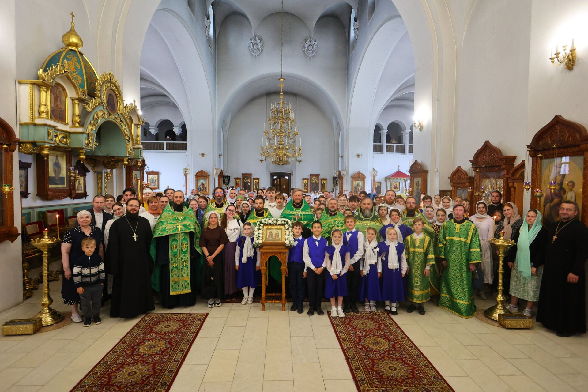 Епархиальное молодёжное акафистное пение в Ногинске