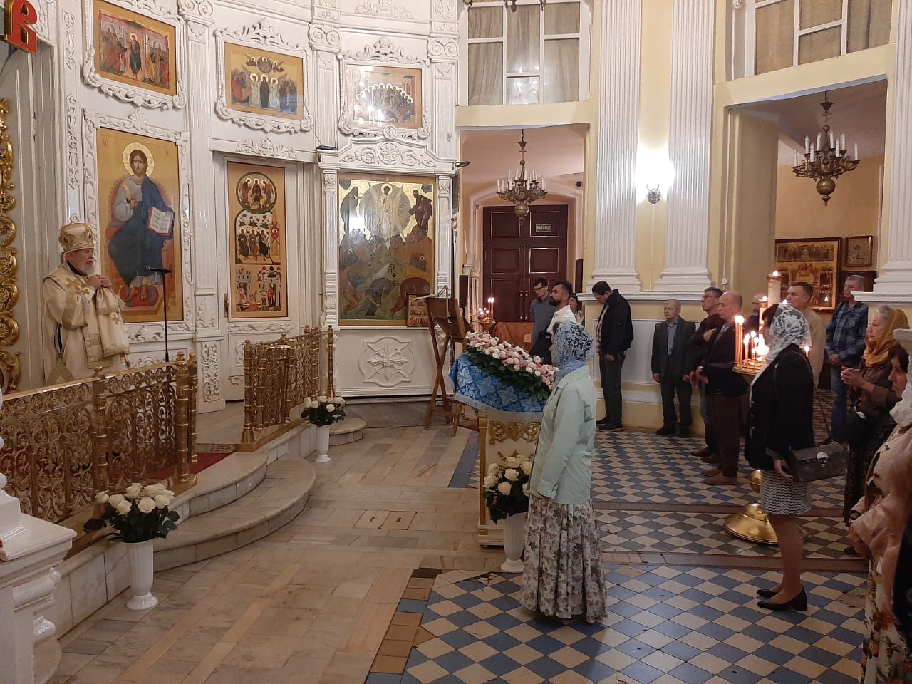 Архиерейское богослужение в Преображенском кафедральном соборе Балашихи