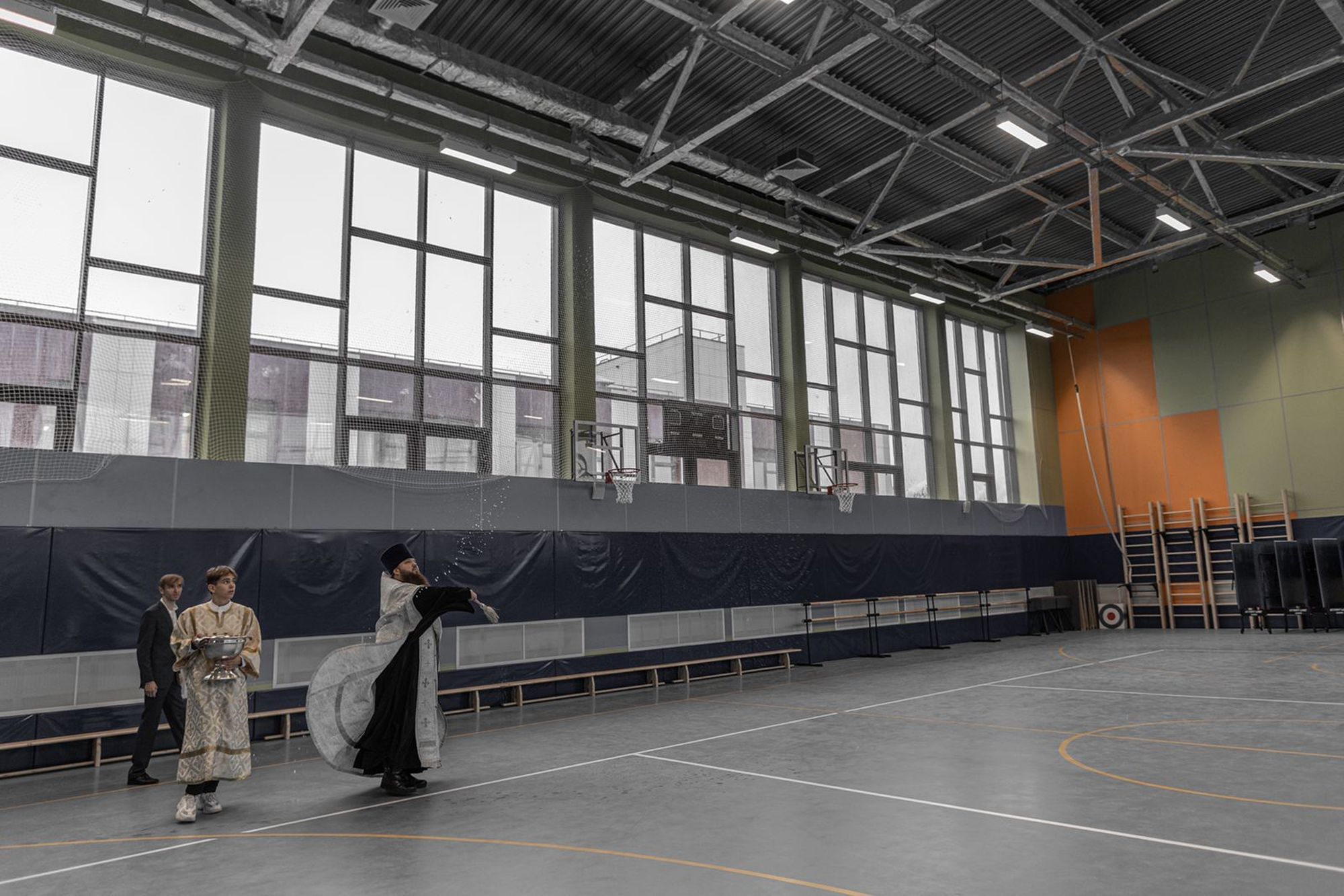 Освящение лицея в Электрогорске