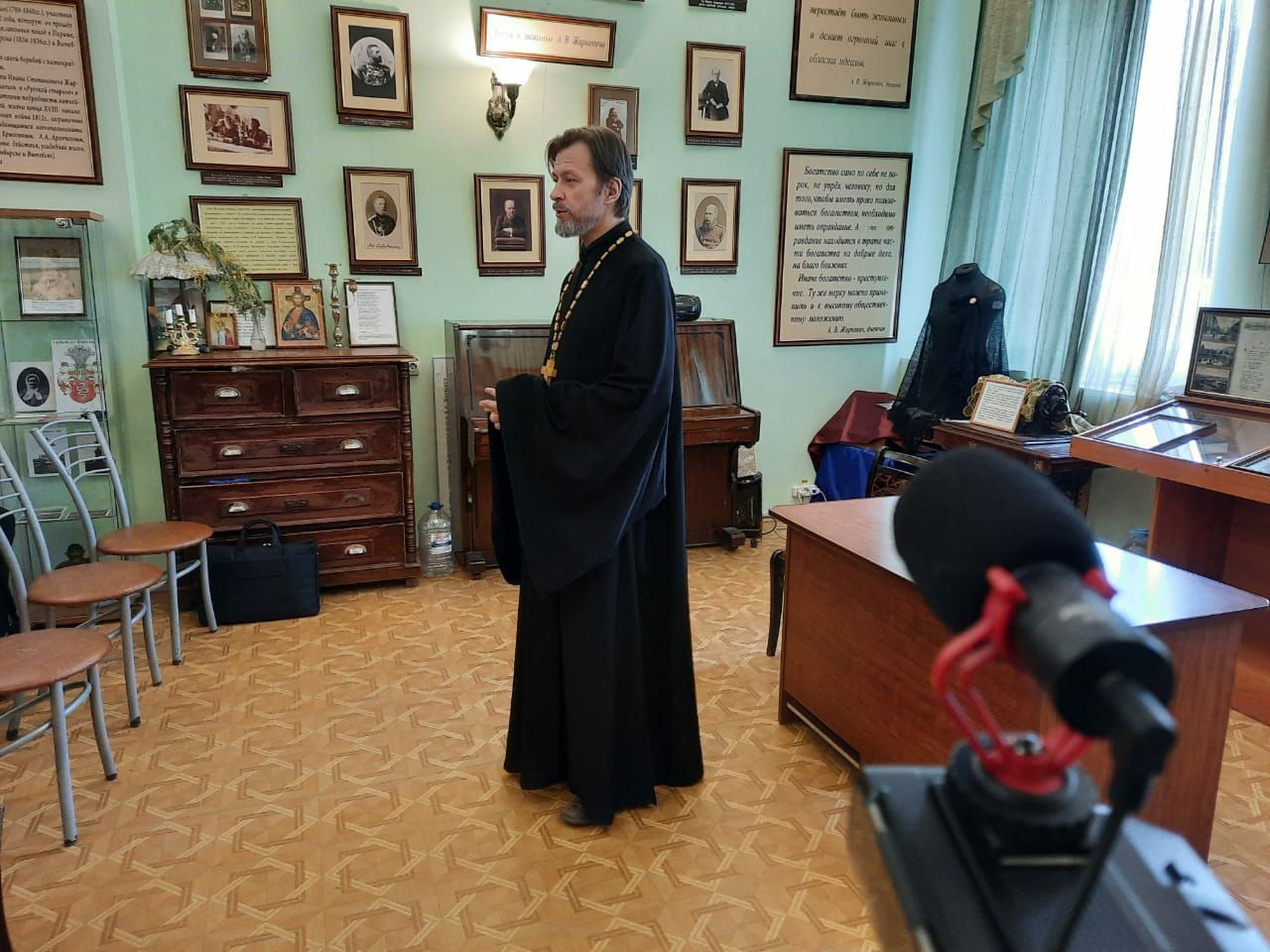 Беседа с учащимися Щелковского колледжа