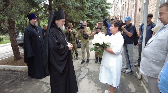 Посещение Луганской Республиканской детской клинической больницы 