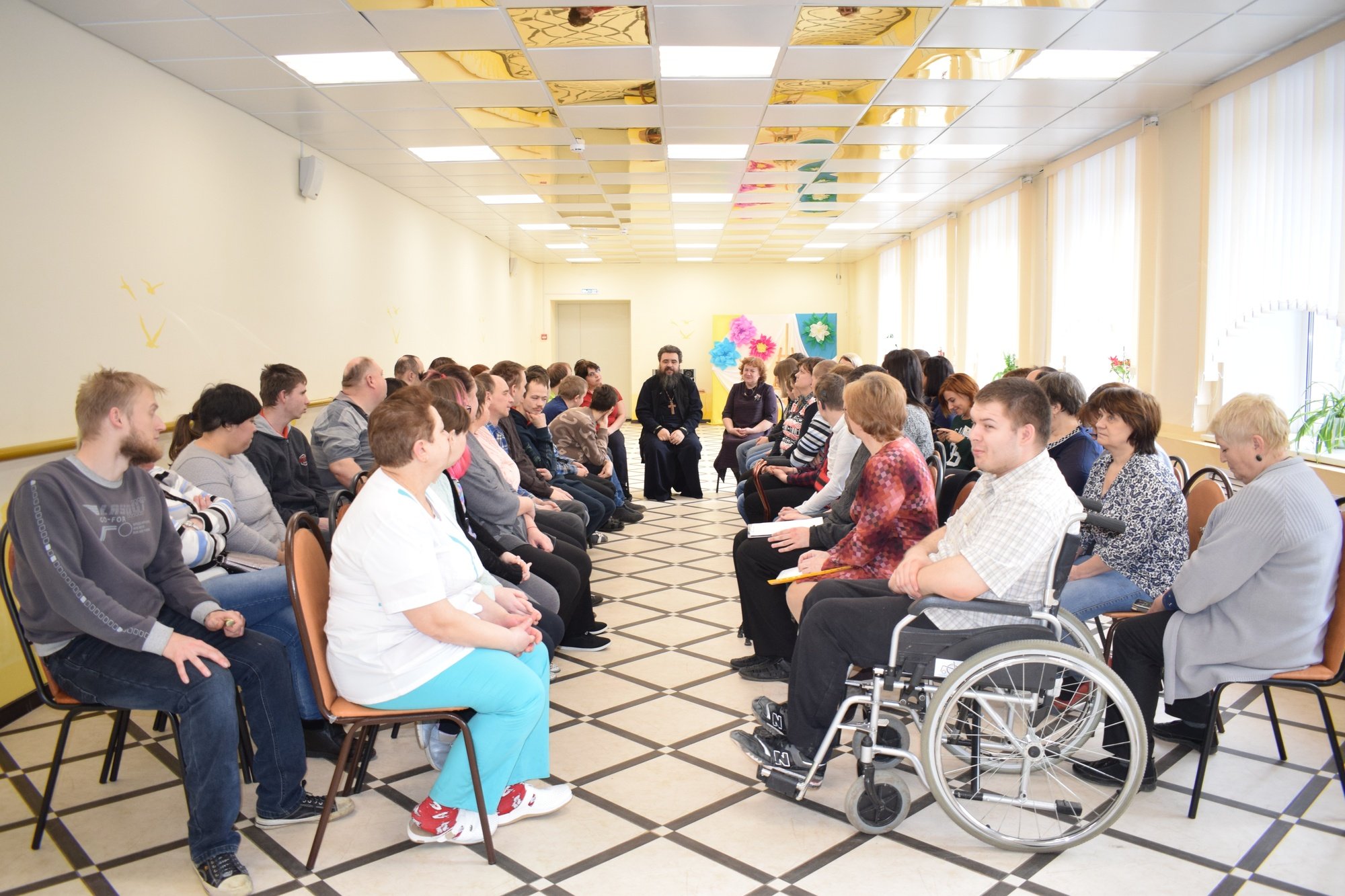 Посещение социального центра «Империя ремесел» в деревне Ильинский Погост