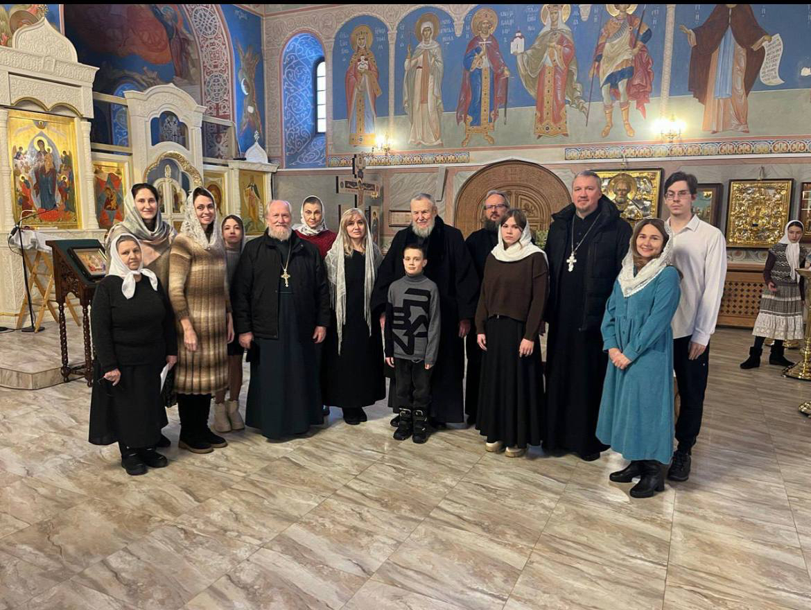 Рабочий визит епископа Николая в Ксениевский храм деревни Медвежьи Озёра 