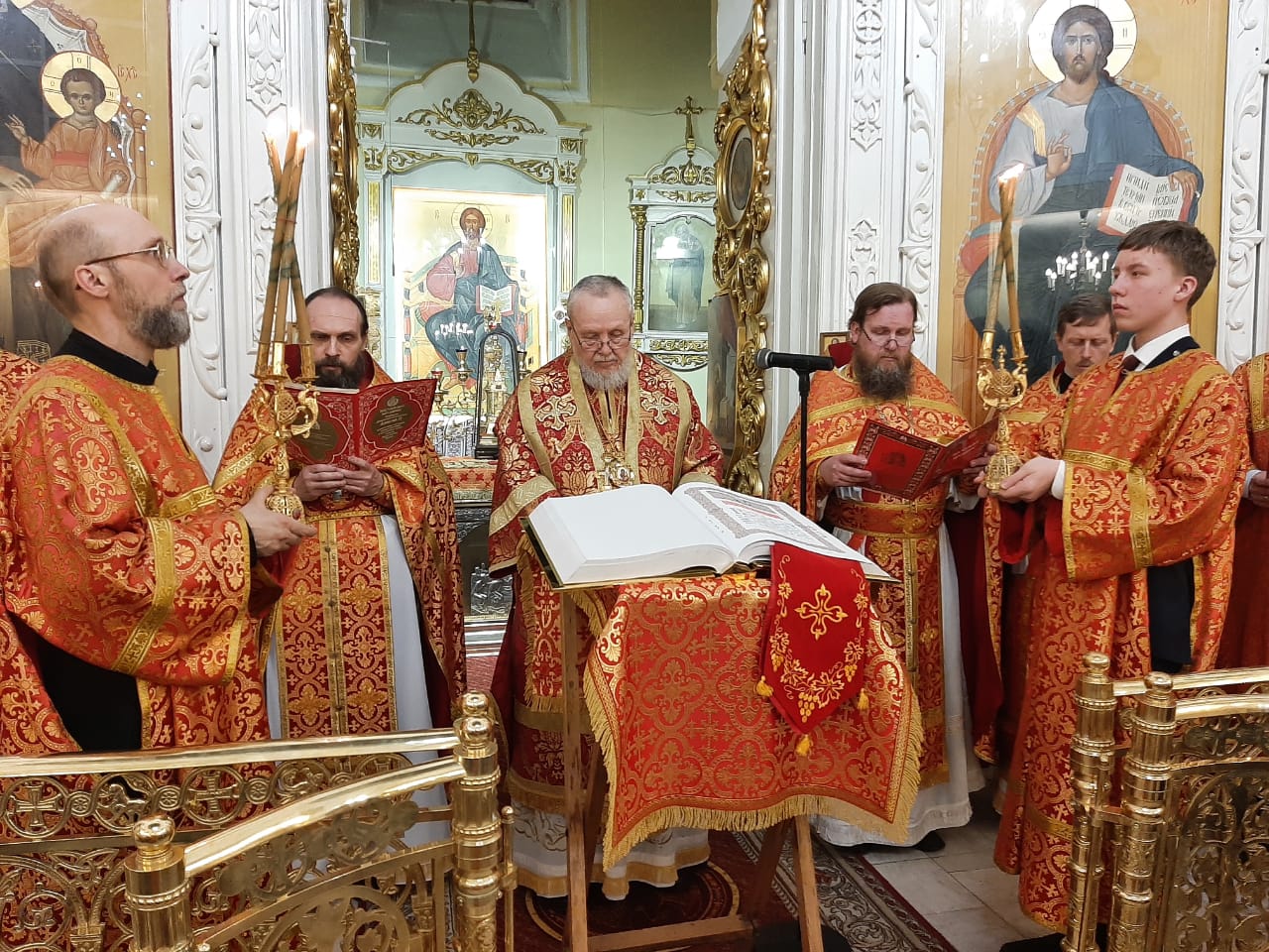 Пасха Христова в Преображенском кафедральном соборе Балашихи 