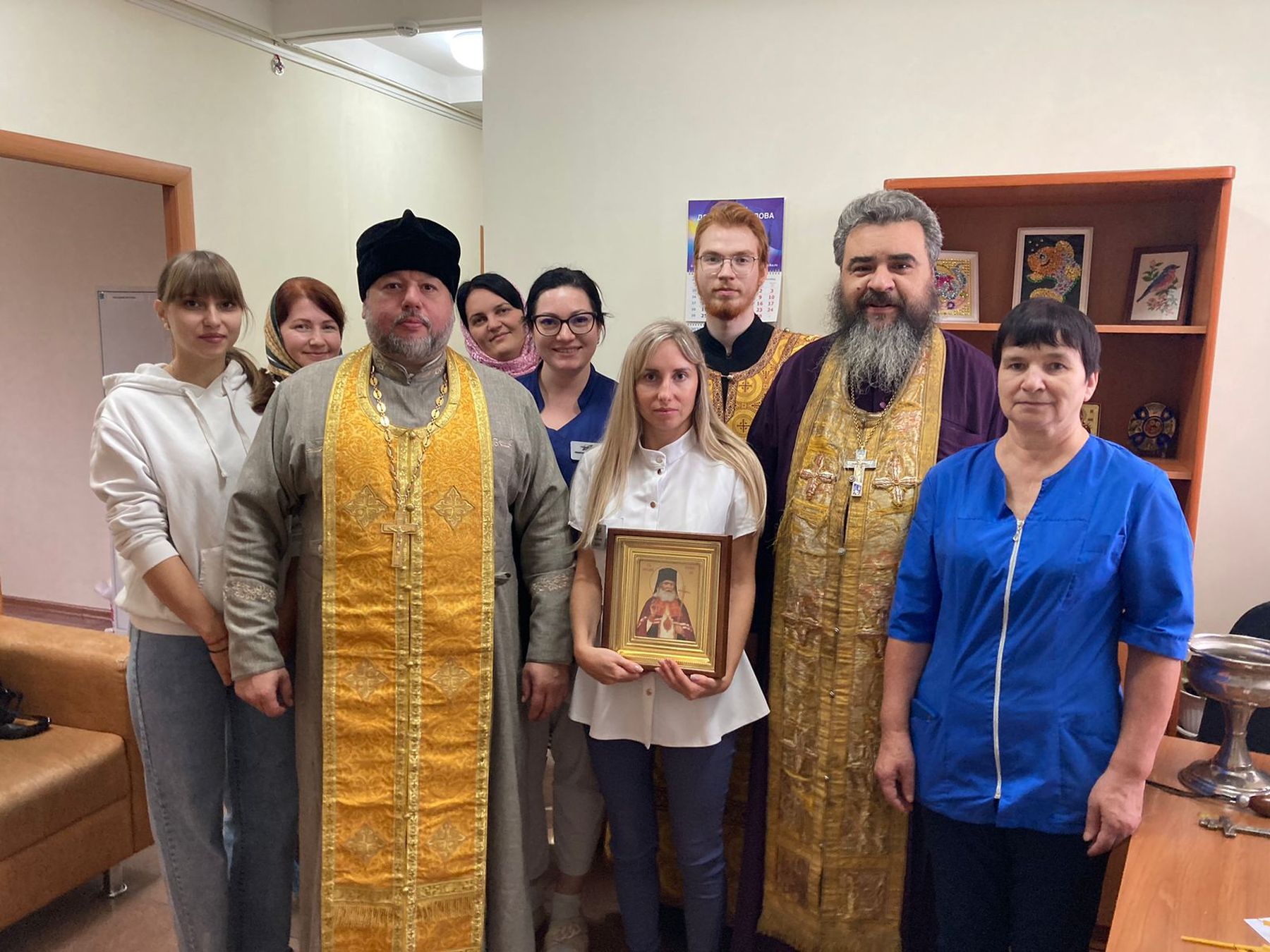 Освящение медицинского центра в Ликино-Дулёве