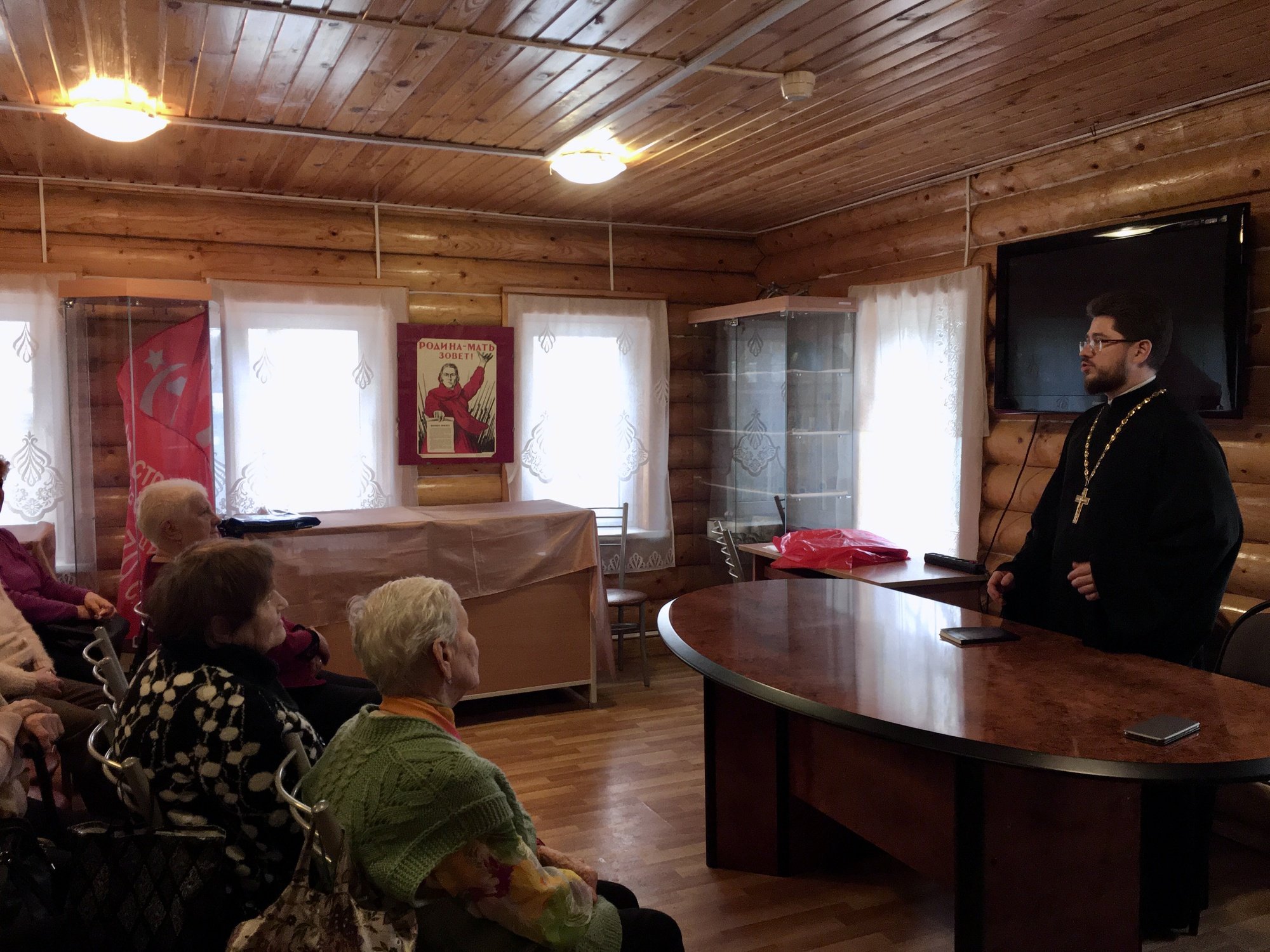 Встреча с членами клуба «Дети войны» и жителями Фрязина