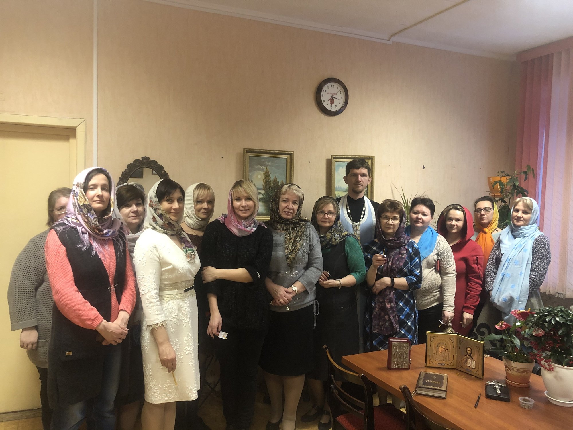 Освящение школы в Балашихе